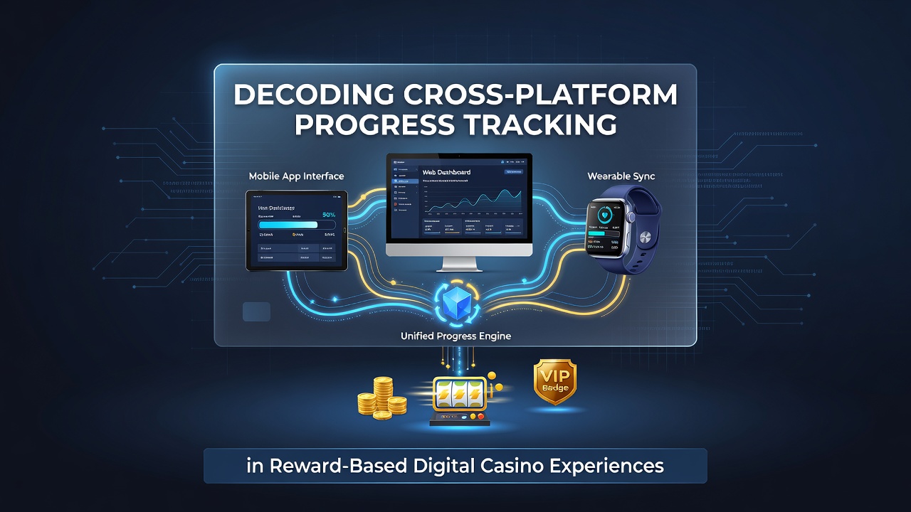 Illustration of encrypted data flow between casino game servers and player reward accounts