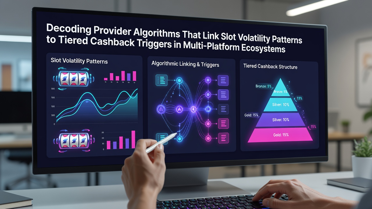 Mobile interface displaying tiered cashback levels connected to volatility pattern indicators